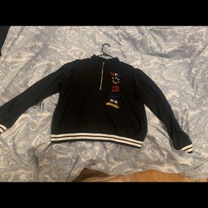 forever 21 black pull over